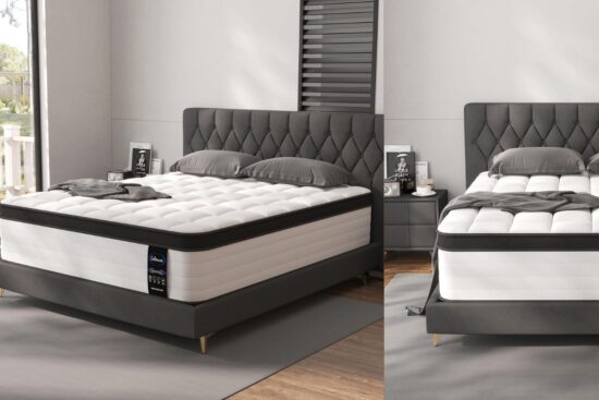 LETMOON Queen Size Hybrid Mattress: Luxury Sleep at an Affordable Price