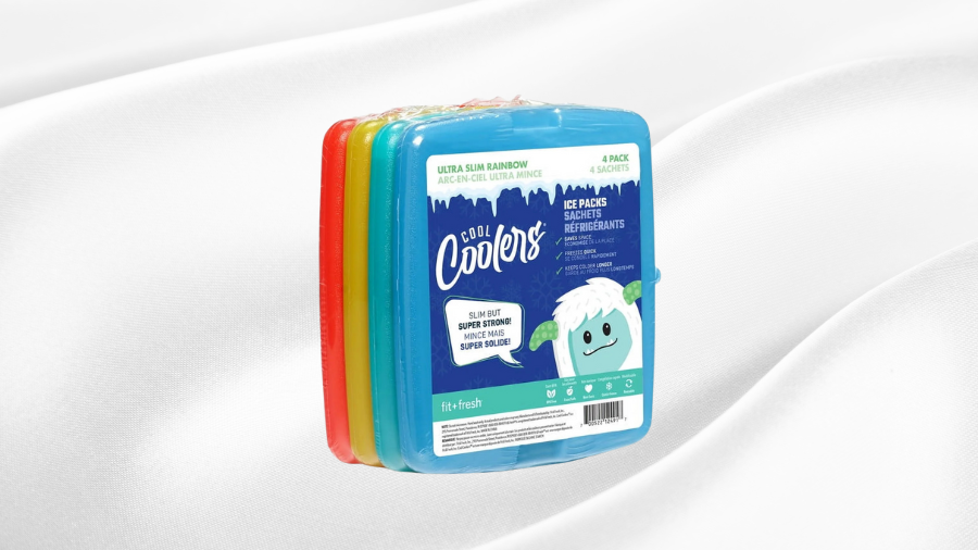 Cool Coolers By Fit & Fresh 4 Pack Slim Ice Packs