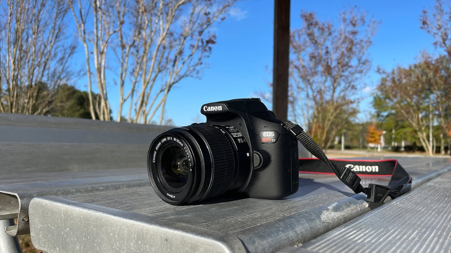 Canon EOS Rebel T7 DSLR Camera with 18-55mm Lens