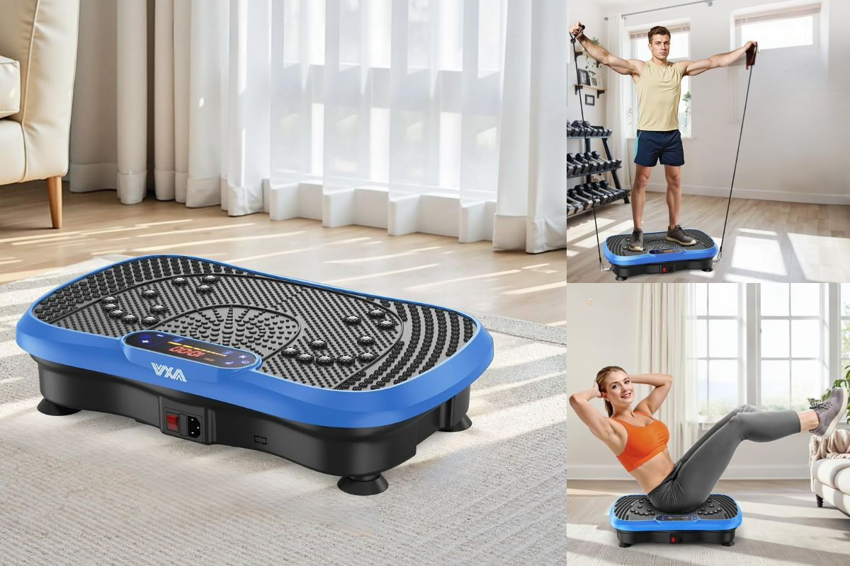 Revolutionize Your Workouts with the AXV Vibration Plate Fitness Platform