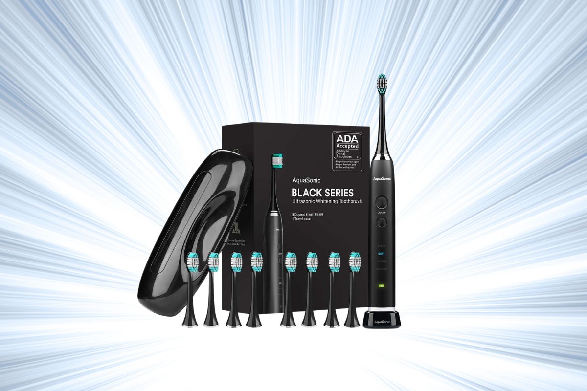 Upgrade Your Smile: AquaSonic Black Series Toothbrush Amazon Deals