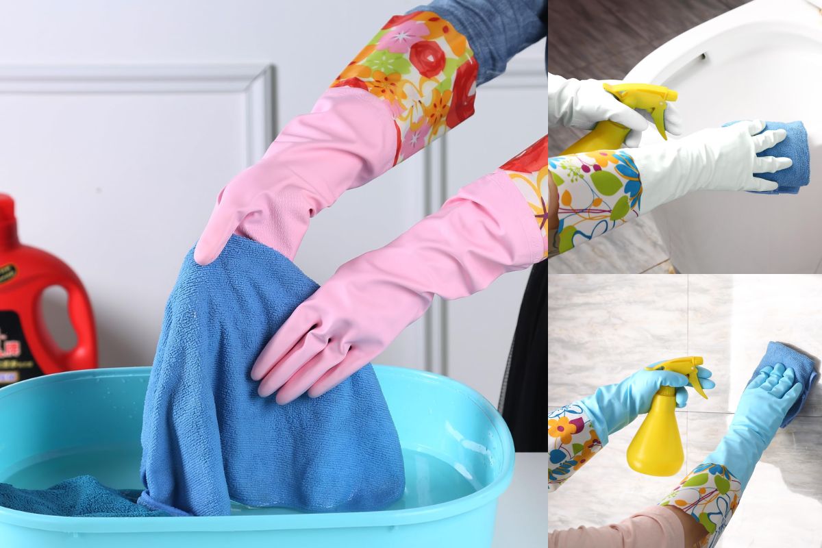 Bamllum Rubber Gloves: Durable, Comfortable & Stylish Hand Protection