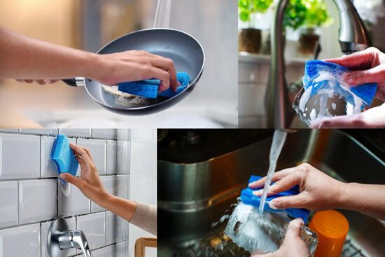 Eco-Friendly, Durable & Safe: Scotch-Brite Zero Scratch Sponges