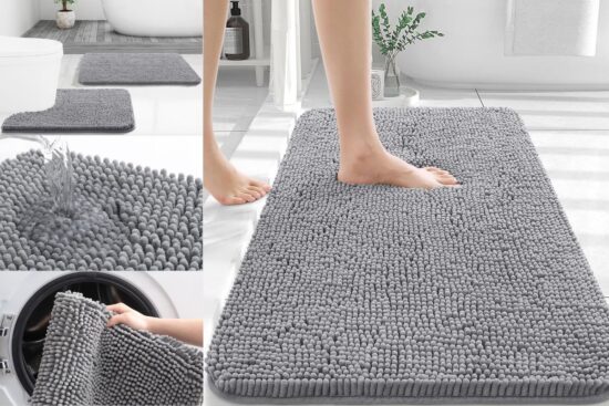 Affordable Luxury: OLANLY Chenille Bath Rug Deal on Amazon