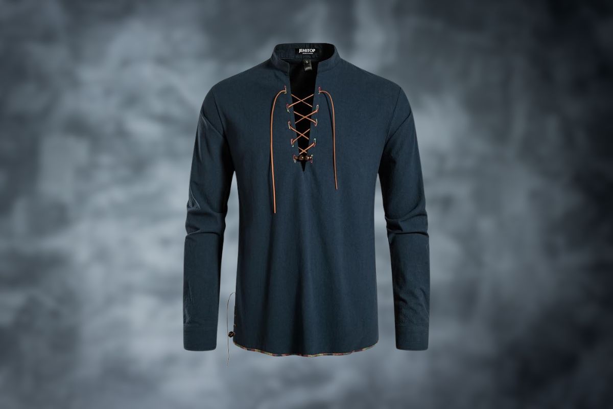 Step into the Past: JEMITOP Renaissance Shirt Blends Historic Charm with Modern Comfort