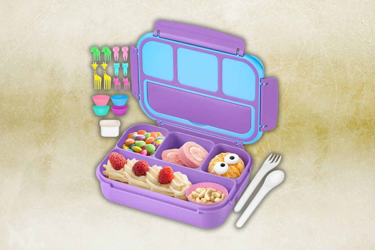 Say Goodbye to Lunchbox Messes: The QQKO 4-Compartment Bento Box That Does It All