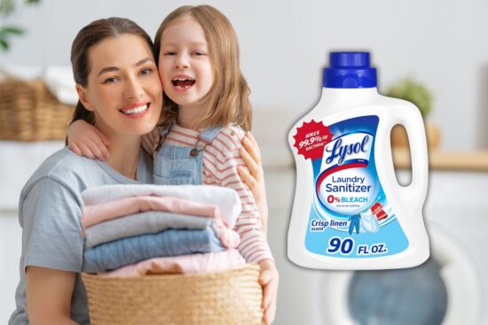 How Lysol Laundry Sanitizer Keeps Clothes Fresh, Clean, and Germ-Free