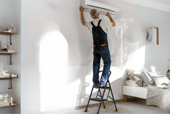 HBTower 2 Step Ladder