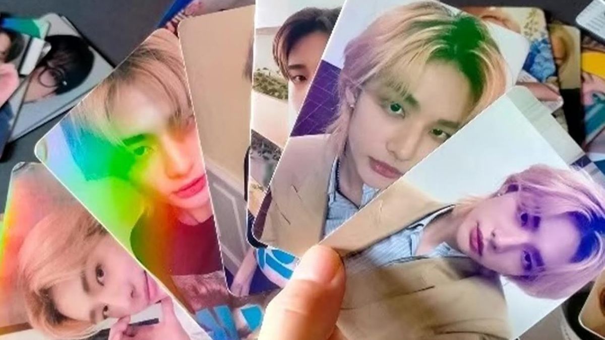 PYAJUU Stray Kids Laser Photocard 50pcs