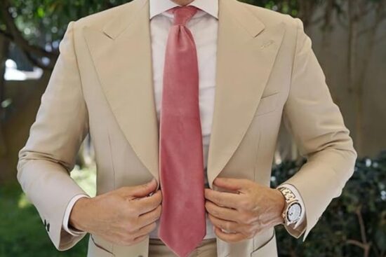 Luxury Velvet Formal Necktie for Men