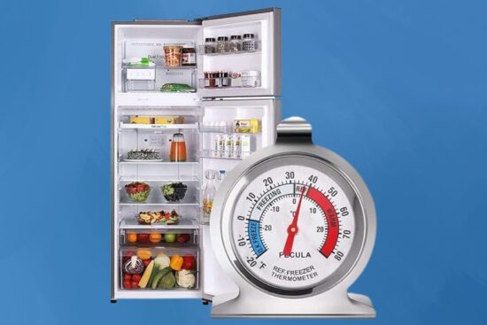 2 Pack Refrigerator Thermometer