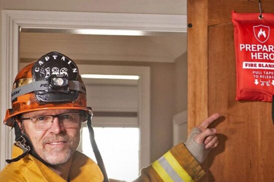 Prepared Hero Emergency Fire Suppression Blanket