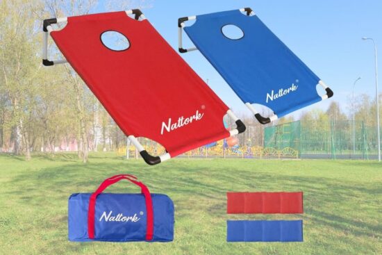 Portable Cornhole Set