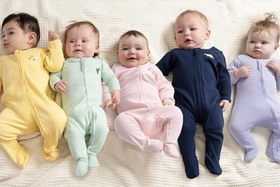 monica + andy Baby Organic Zipper One-Piece