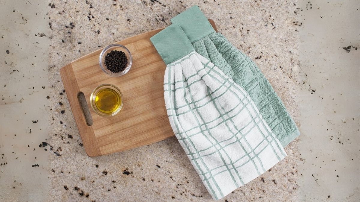 Ritz Premium 100% Cotton Solid and Multi Check Kitchen Tie Towel