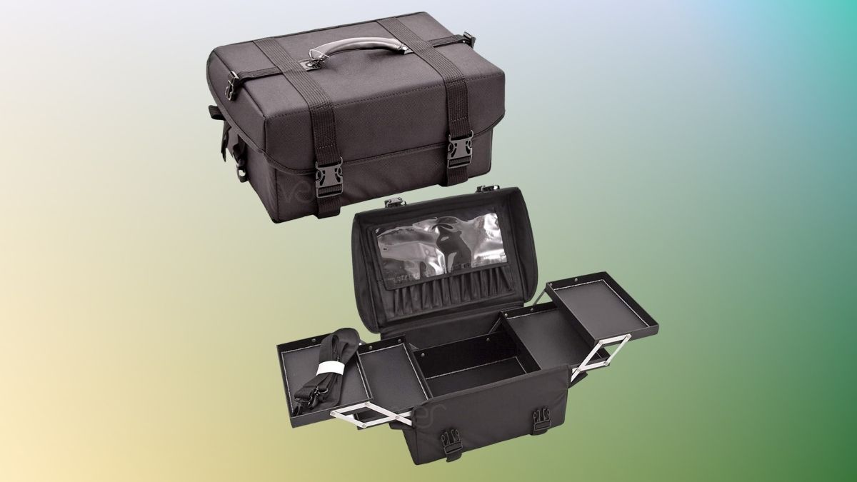 Ver Beauty Soft Sided Professional Nylon Cosmetic Organizer