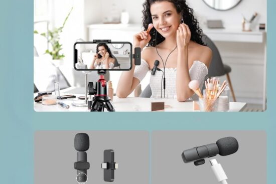 MAYBESTA Professional Wireless Mini Microphone for iPhone