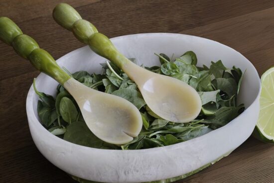 RESIN Rio Bubble Salad Servers