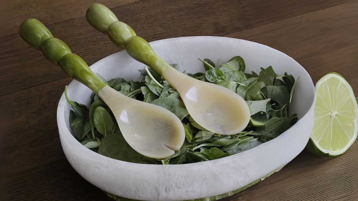RESIN Rio Bubble Salad Servers
