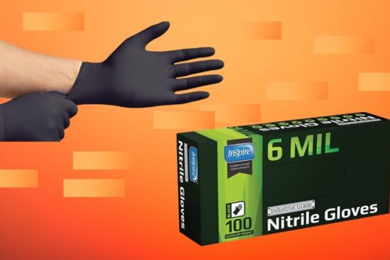 Heavy Duty 6 Mil Inspire Nitrile Gloves