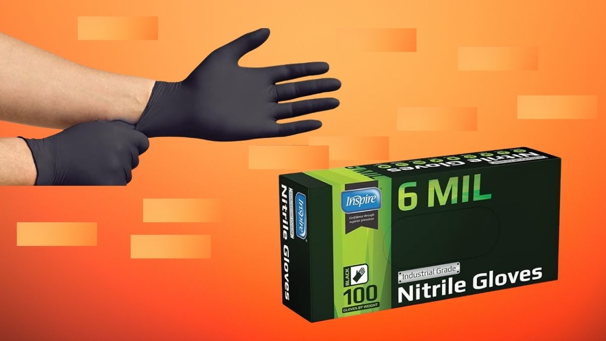 Heavy Duty 6 Mil Inspire Nitrile Gloves
