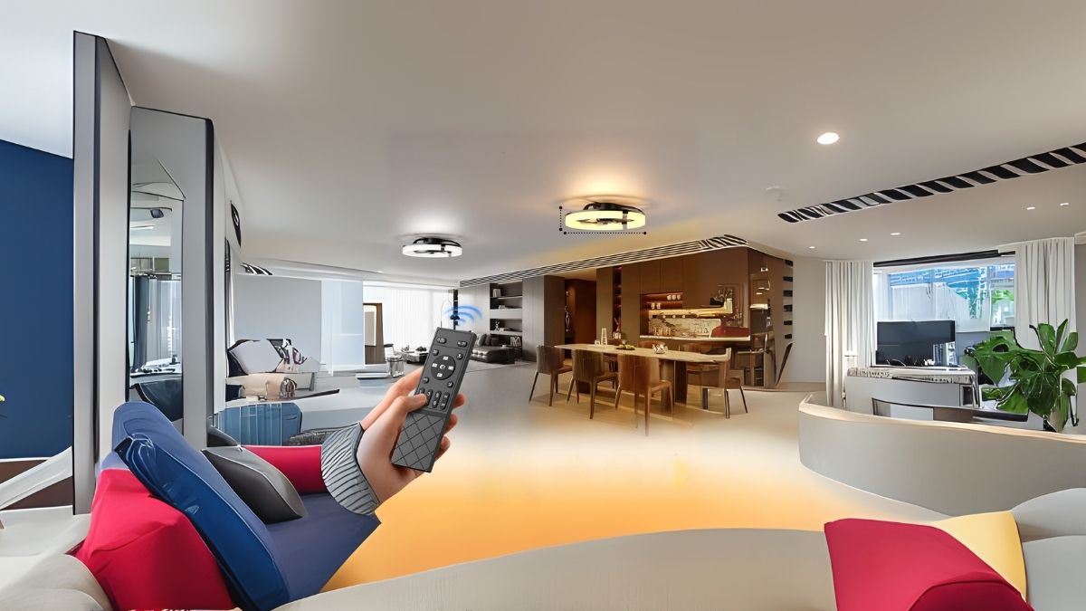 Ceiling Fans with Lights and Remote