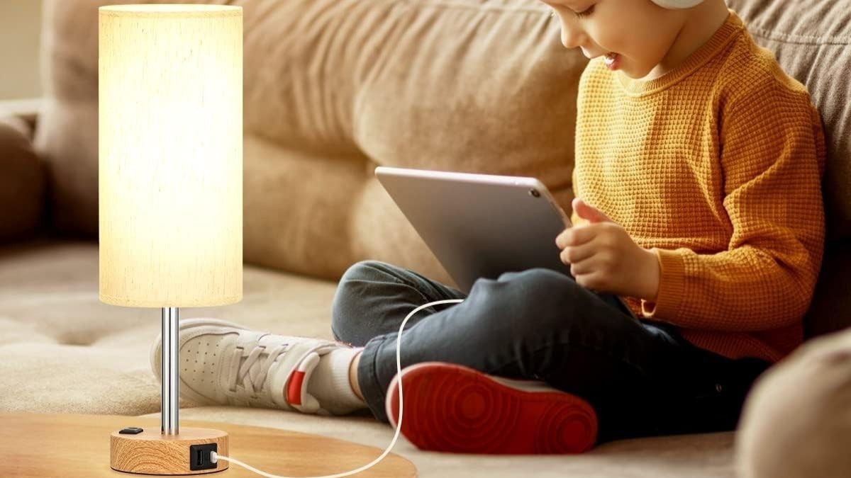 Bedside Table Lamp for Bedroom