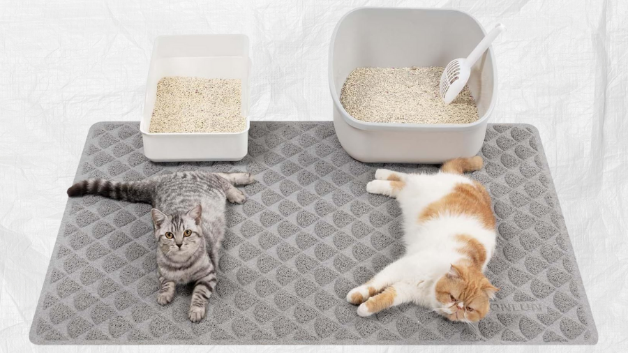 Amazon Household: BOOMIBOO Cat Litter Mat