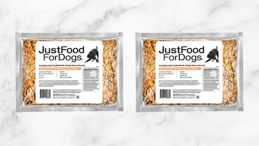 JustFoodForDogs Turkey & Whole Wheat Macaroni Frozen Dog Food at Petco