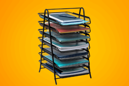 Office Depot - Mind Reader 7-Compartment Desktop Organizer