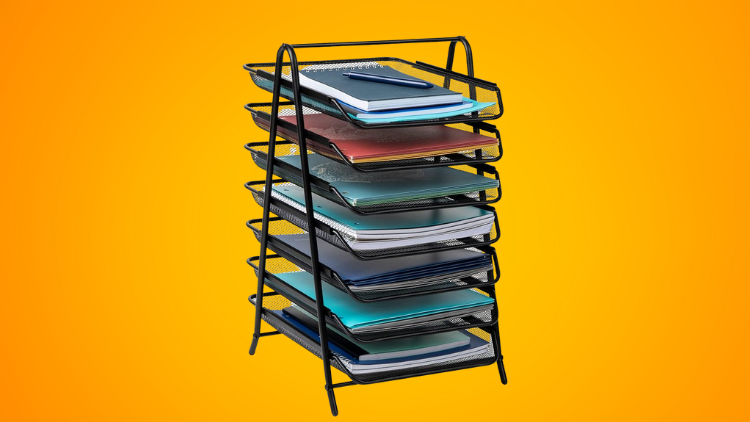 Office Depot - Mind Reader 7-Compartment Desktop Organizer