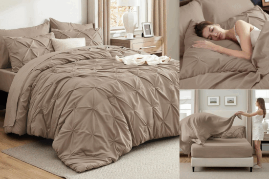 Upgrade Your Sleep with the Bedsure California King Comforter Set