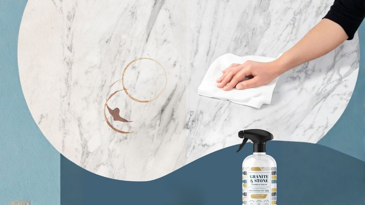 Therapy Granite Cleaner Kit with Microfiber