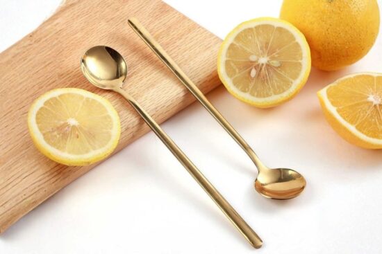 4 PCS 6.7 Inches Coffee Tea Spoons Long Handle