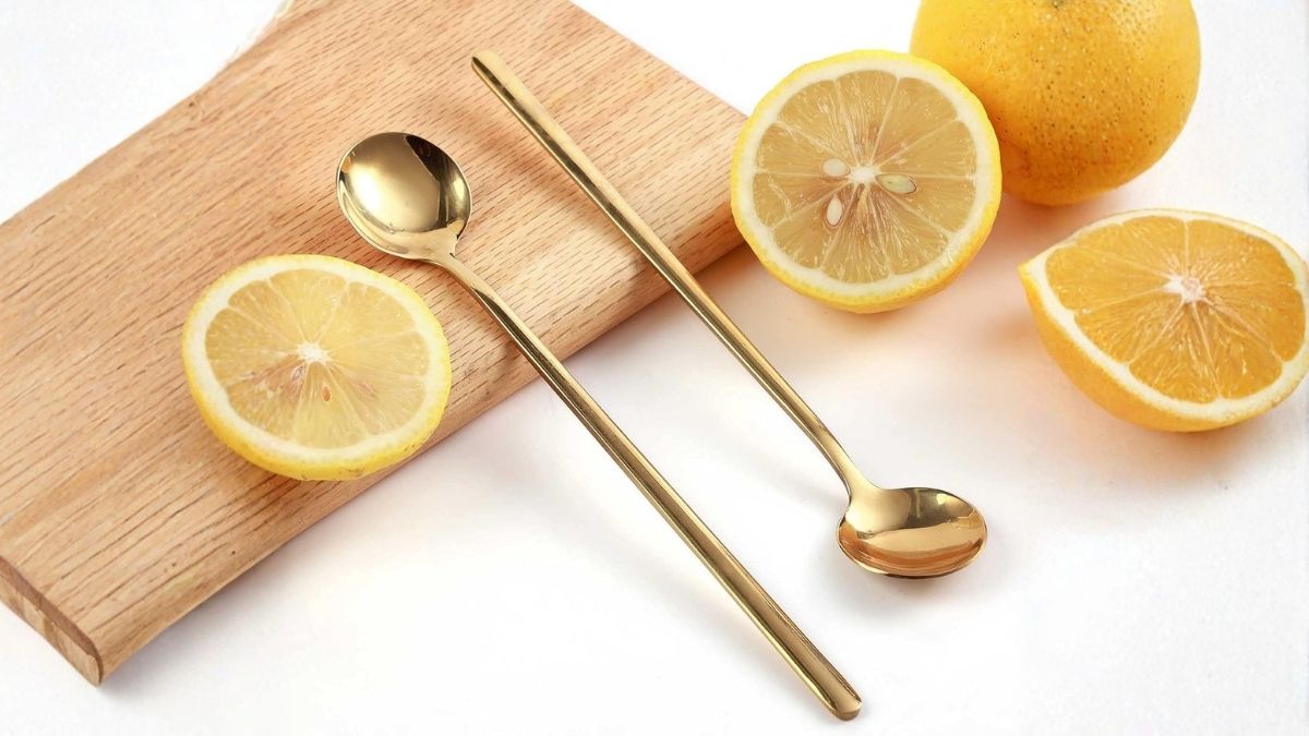 4 PCS 6.7 Inches Coffee Tea Spoons Long Handle