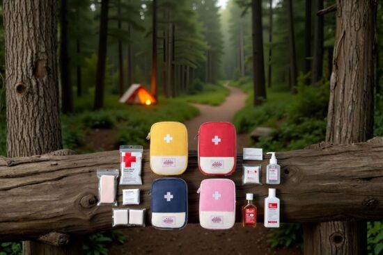 4 Pcs Travel First Aid Pouch