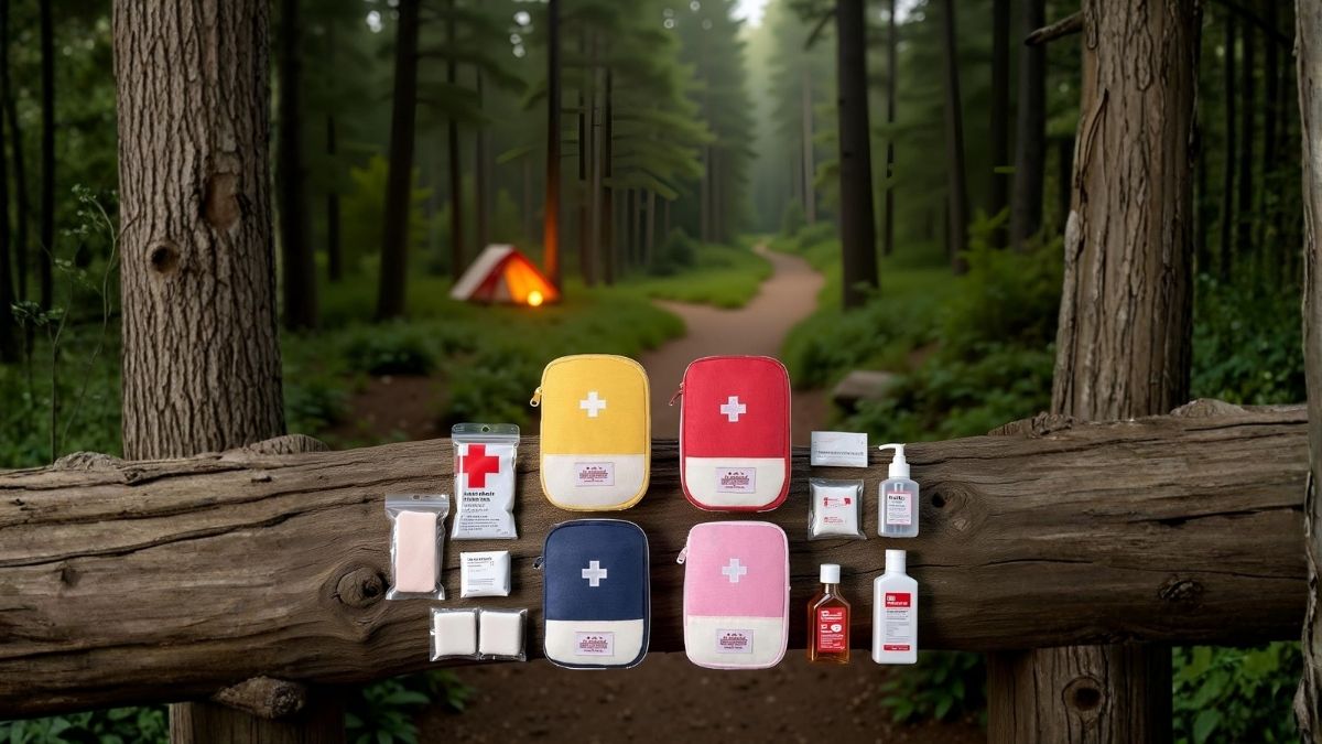 4 Pcs Travel First Aid Pouch