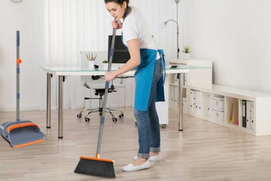 kelamayi Upgrade Broom and Dustpan Set