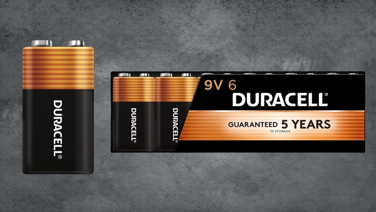 Duracell Coppertop 9V Battery