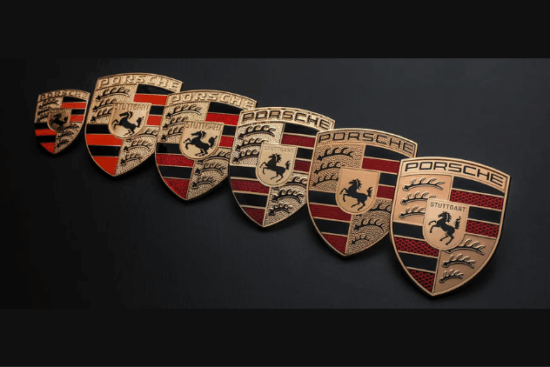 Authentic Porsche Emblems at Parts Geek