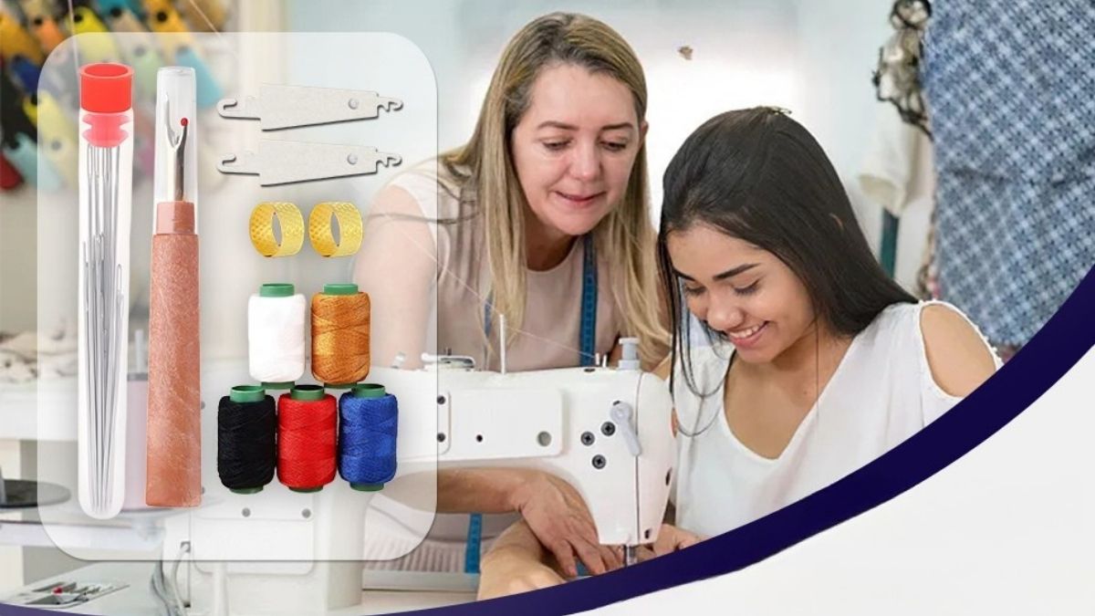 Big Eye Steel Sewing Needles Kit