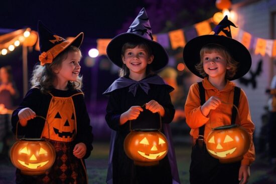 Halloween Pumpkin Solar Lanterns