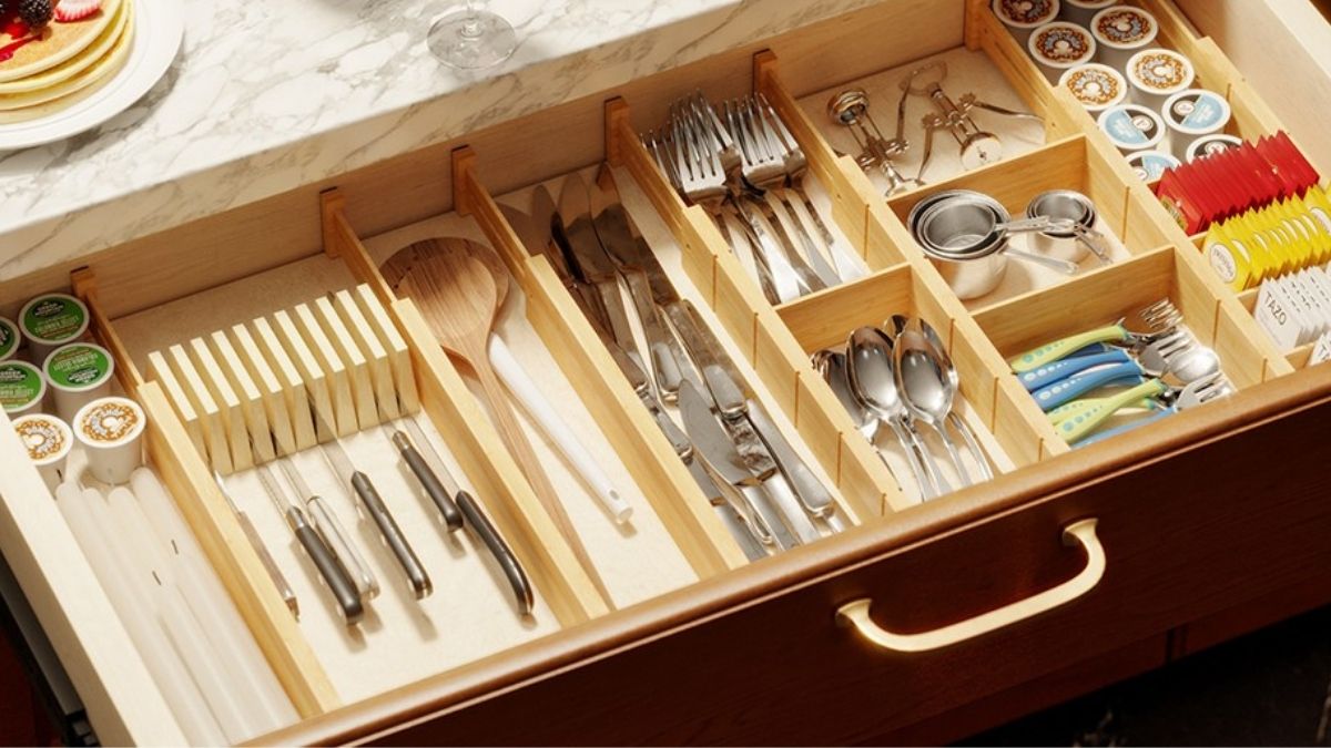 SpaceAid Bag Storage Organizer