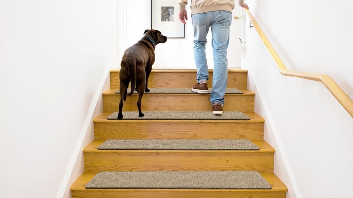 Stair Treads Non-Slip for Wooden Steps
