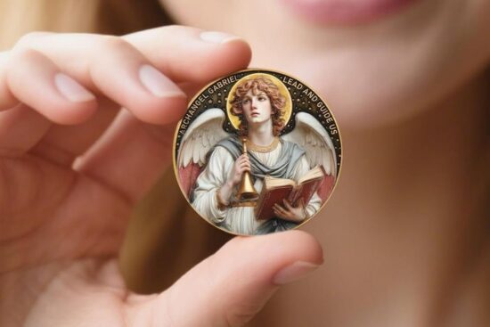 Archangel Gabriel Prayer Coin