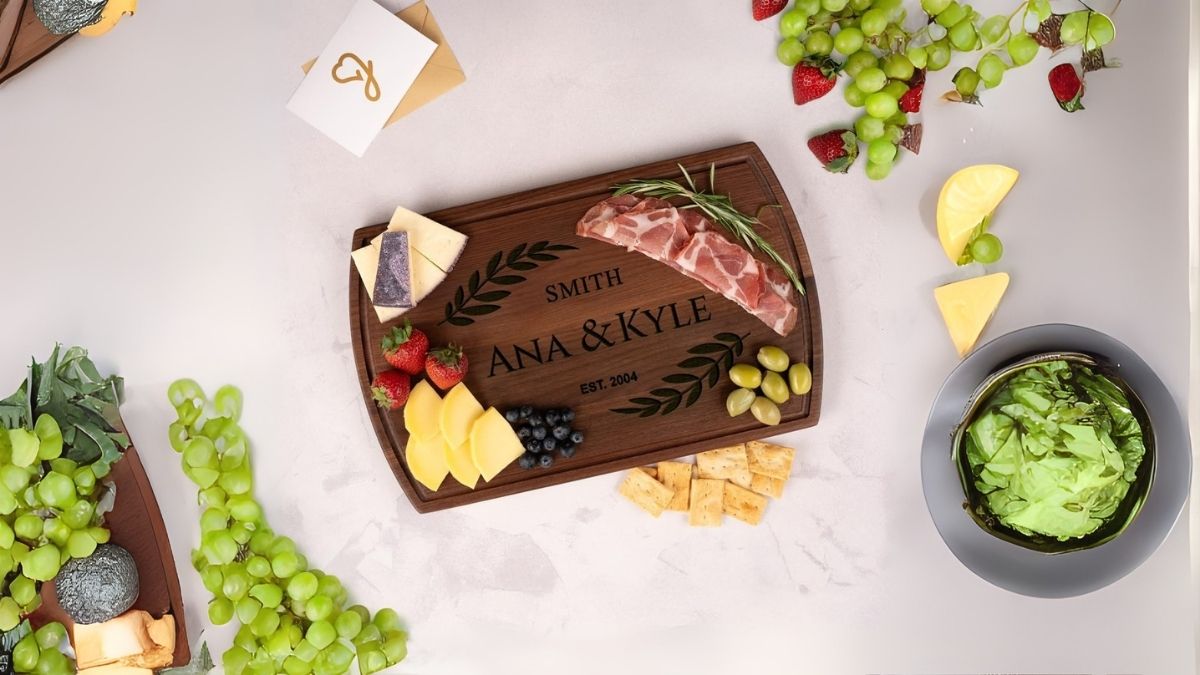 Personalized Wedding Gifts for Couples - Custom Cutting Board