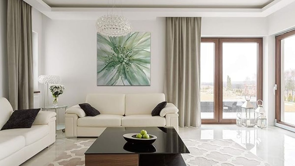 Wexford Home Macro Sage Flower II Gallery Wrapped Canvas Wall Art