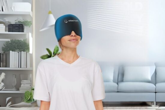 Migraine Relief Cap Ice Head Wrap and Hat
