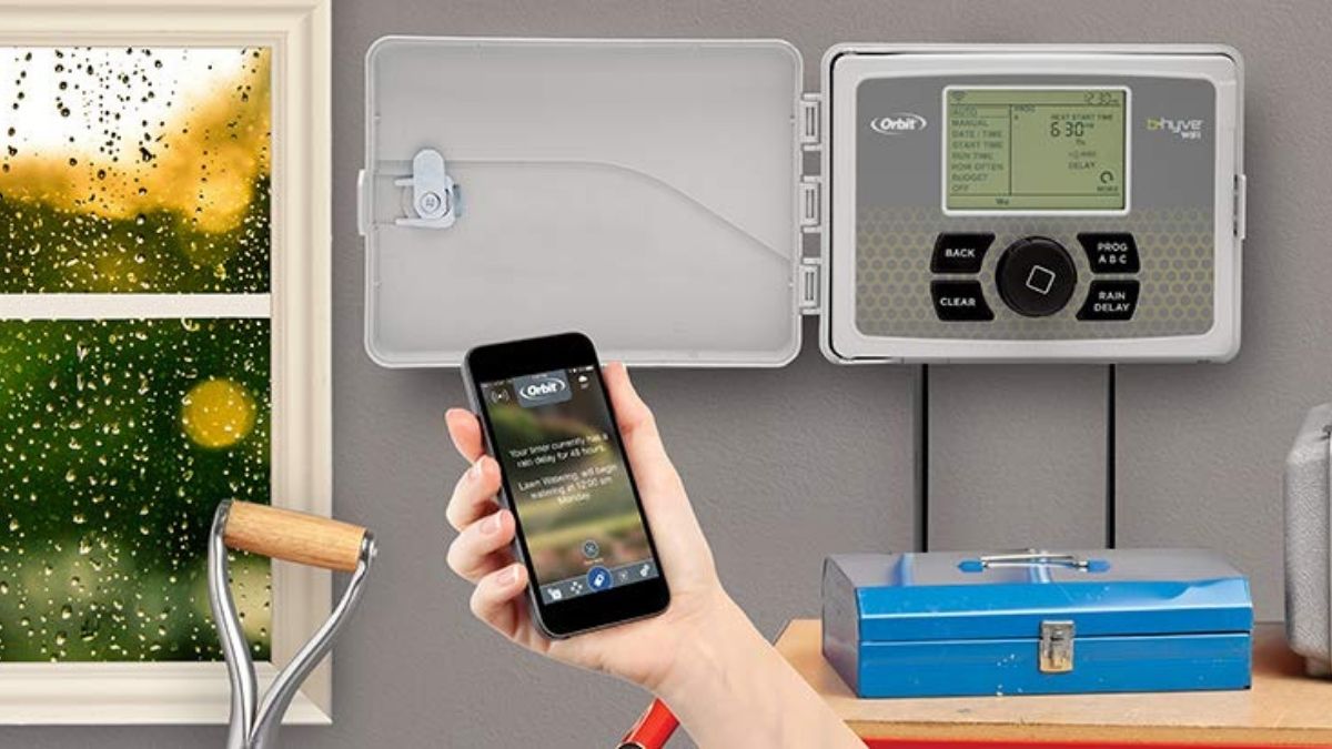 Orbit 57946 B-hyve 6-Zone Smart Indoor/Outdoor Sprinkler Controller