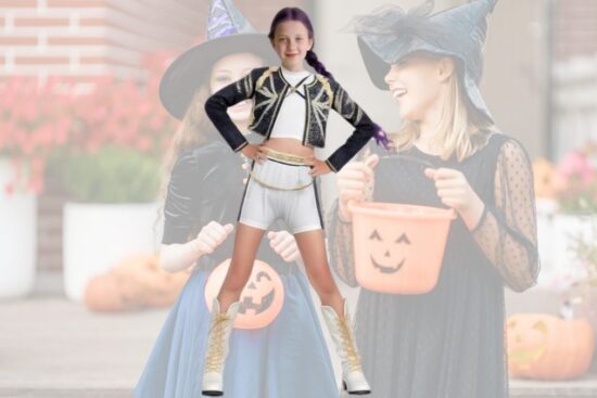 Cute Halloween Demon Costumes Pop Singer Embroidery